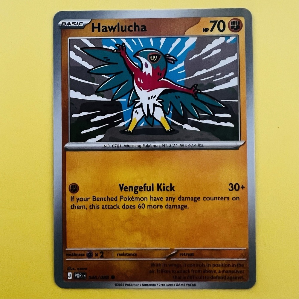 Hawlucha Perfect Order 046/088 Common Pokemon‎ Near Mint